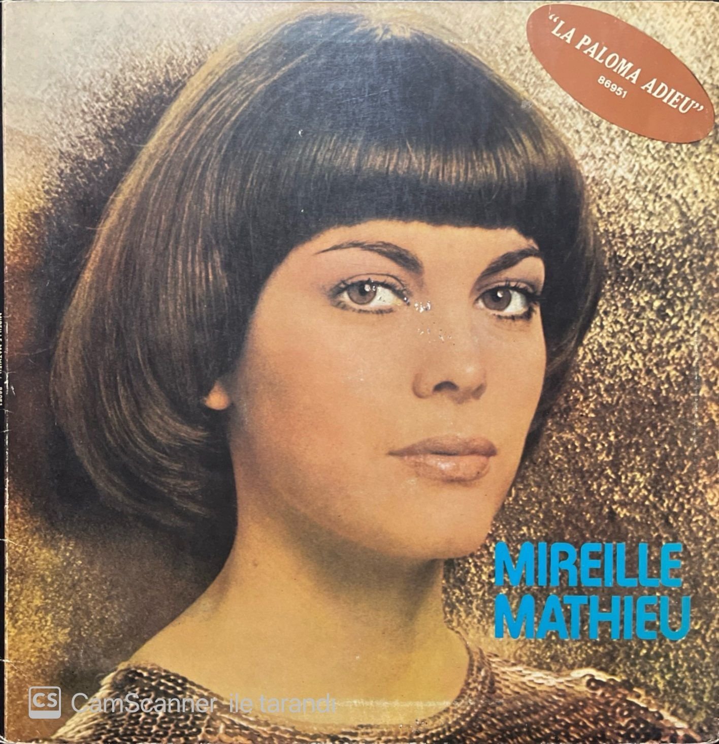 Mireille Mathieu La Paloma Adieu LP Plak