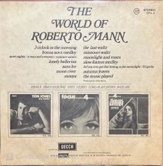 The World Of Roberto Mann LP Plak