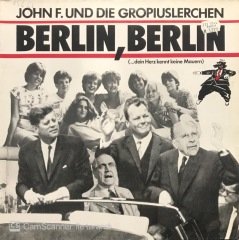 Berlin Berlin John f. Und Die Gropiuslerchen LP Plak