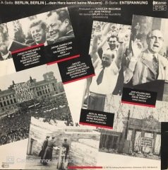 Berlin Berlin John f. Und Die Gropiuslerchen LP Plak