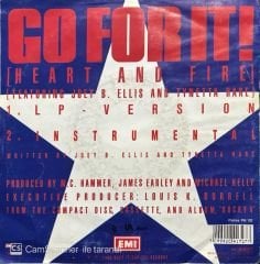 Rocky V Go For It (Hearth And Fire) 45lik Plak