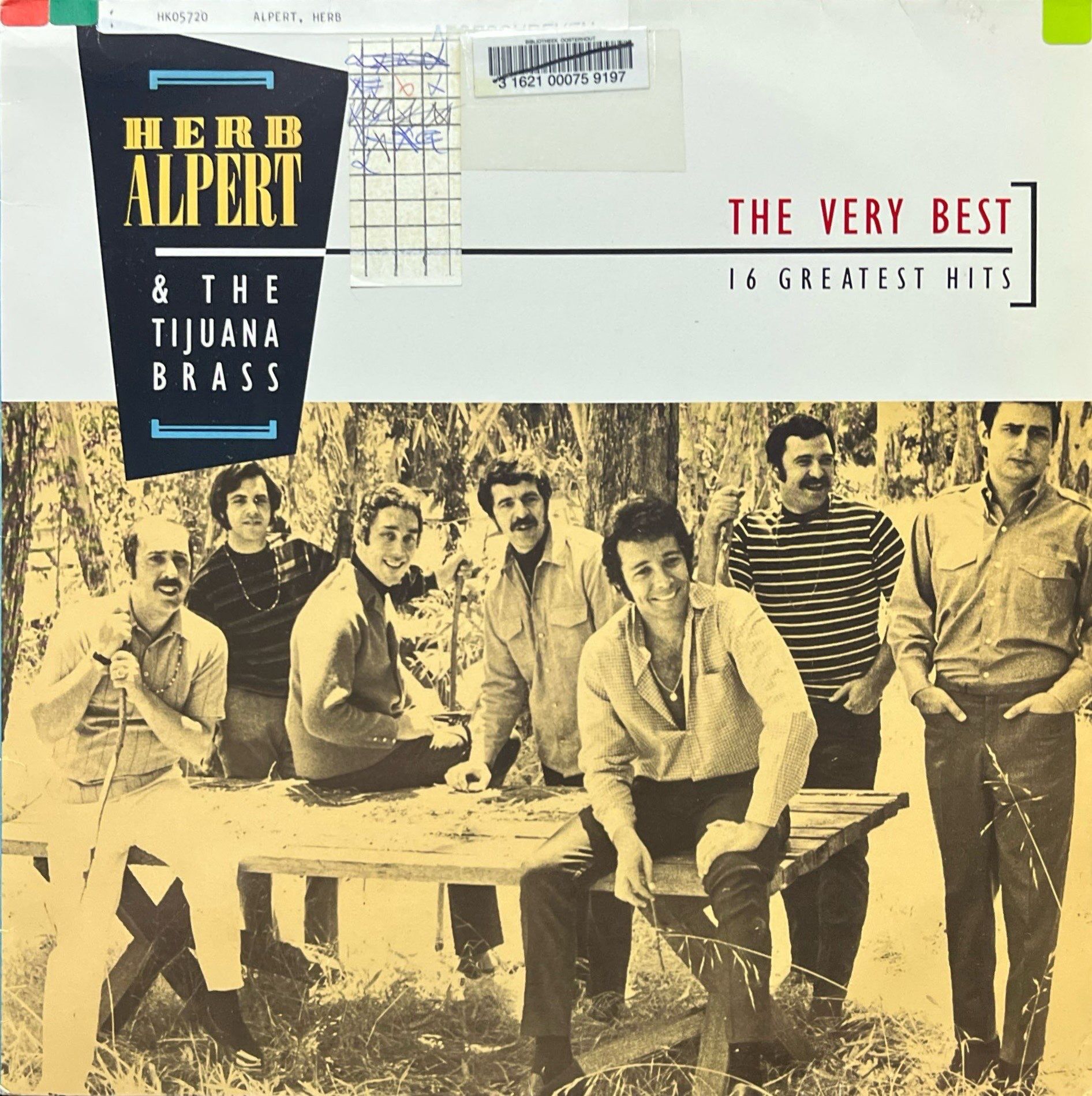 Herb Albert & The Tijuana Brass The Very Best 16 Greatest Hits LP Plak