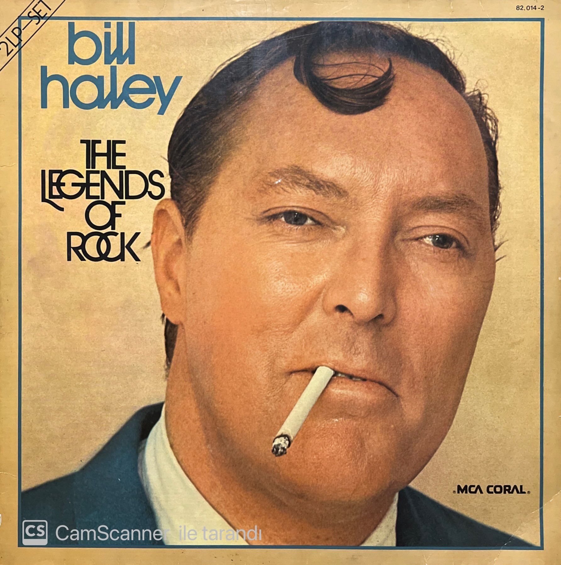 Bill Haley The Legends Of Rock Double LP Plak