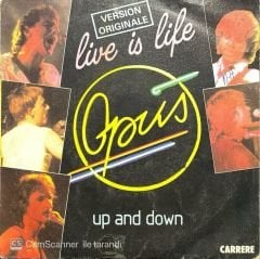 Opus Live Is Life 45lik Plak