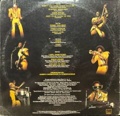 Commodores Live Double LP Plak