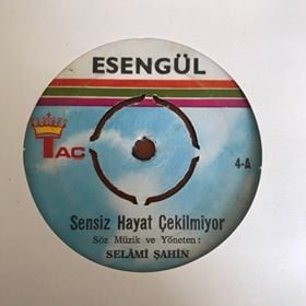 Esengül Sensiz Hayat Çekilmiyor 45lik Plak
