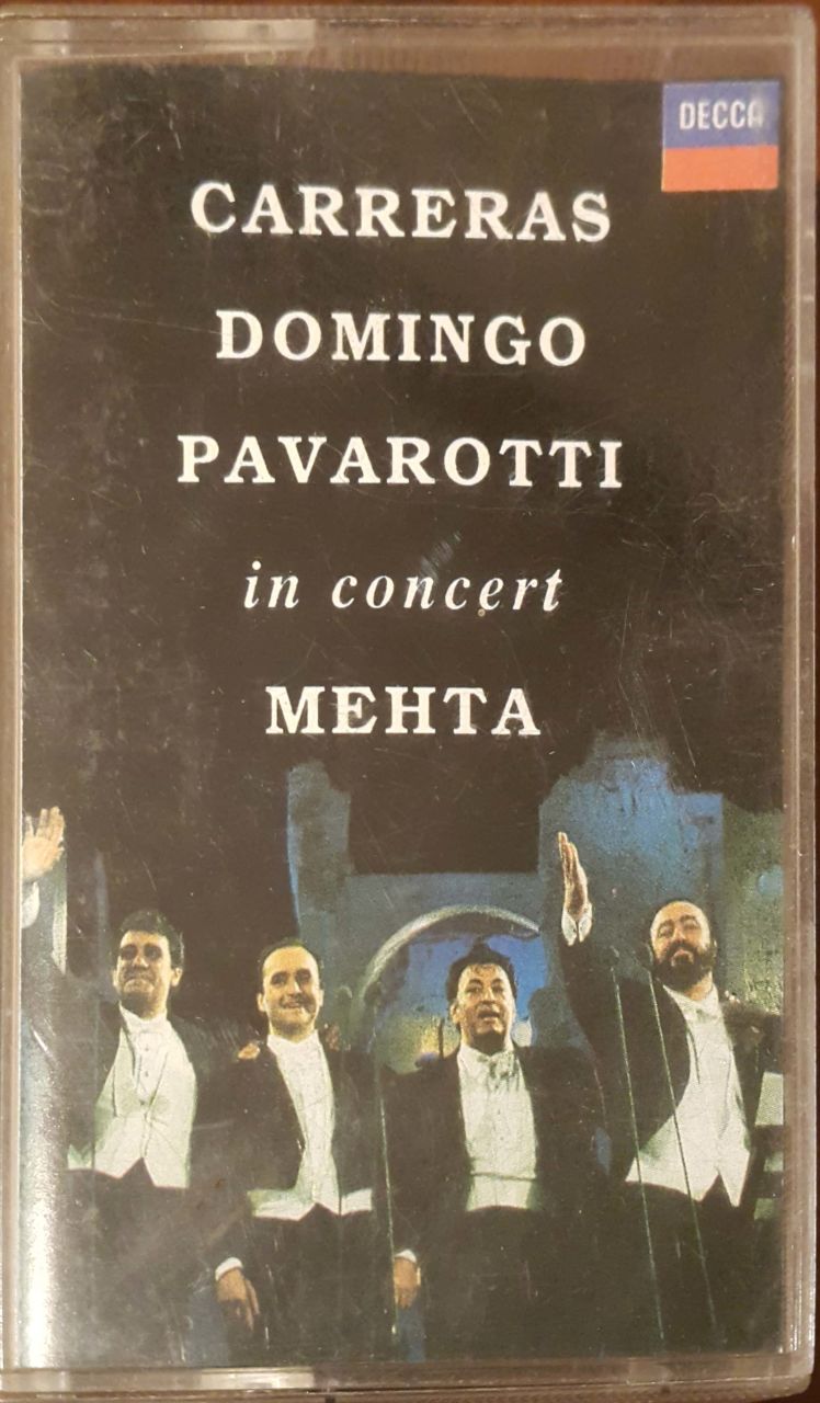 Carreras Domingo Pavarotti Kaset