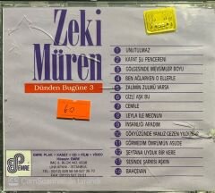 Zeki Müren Dünden Bugüne 3 Sarı Bandrollü CD