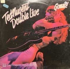 Ted Nugent Double Live Gonzo! Double LP Plak