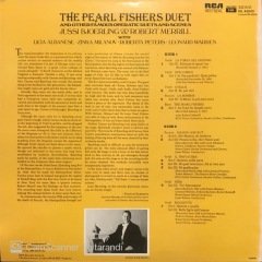 The Pearl Fishers Duet LP Klasik Plak