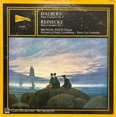 D'Albert Reinecke Piano Concerto LP Klasik Plak