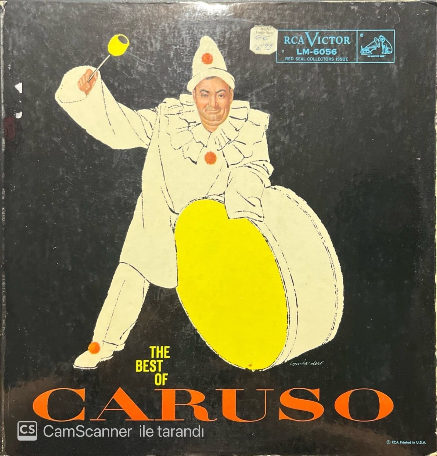 Enrico Caruso The Best Of Caruso Double LP Plak