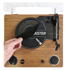 *ÜCRETSİZ KARGO Record Master TT249 Retro Pikap Bluetooth + Mp3 Kayıt Özelliği Tüm Plakları Çalabilen Pikap 33, 45, 78 Devir