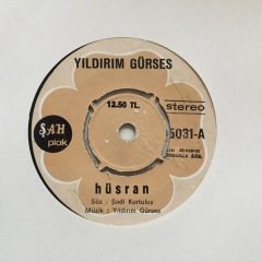 Yıldırım Gürses Hüsran 45lik Plak