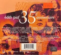 Edith Piaf 35E Anniversaire CD