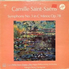 Camille Saint-Saens Symphony No.3 LP Klasik Plak