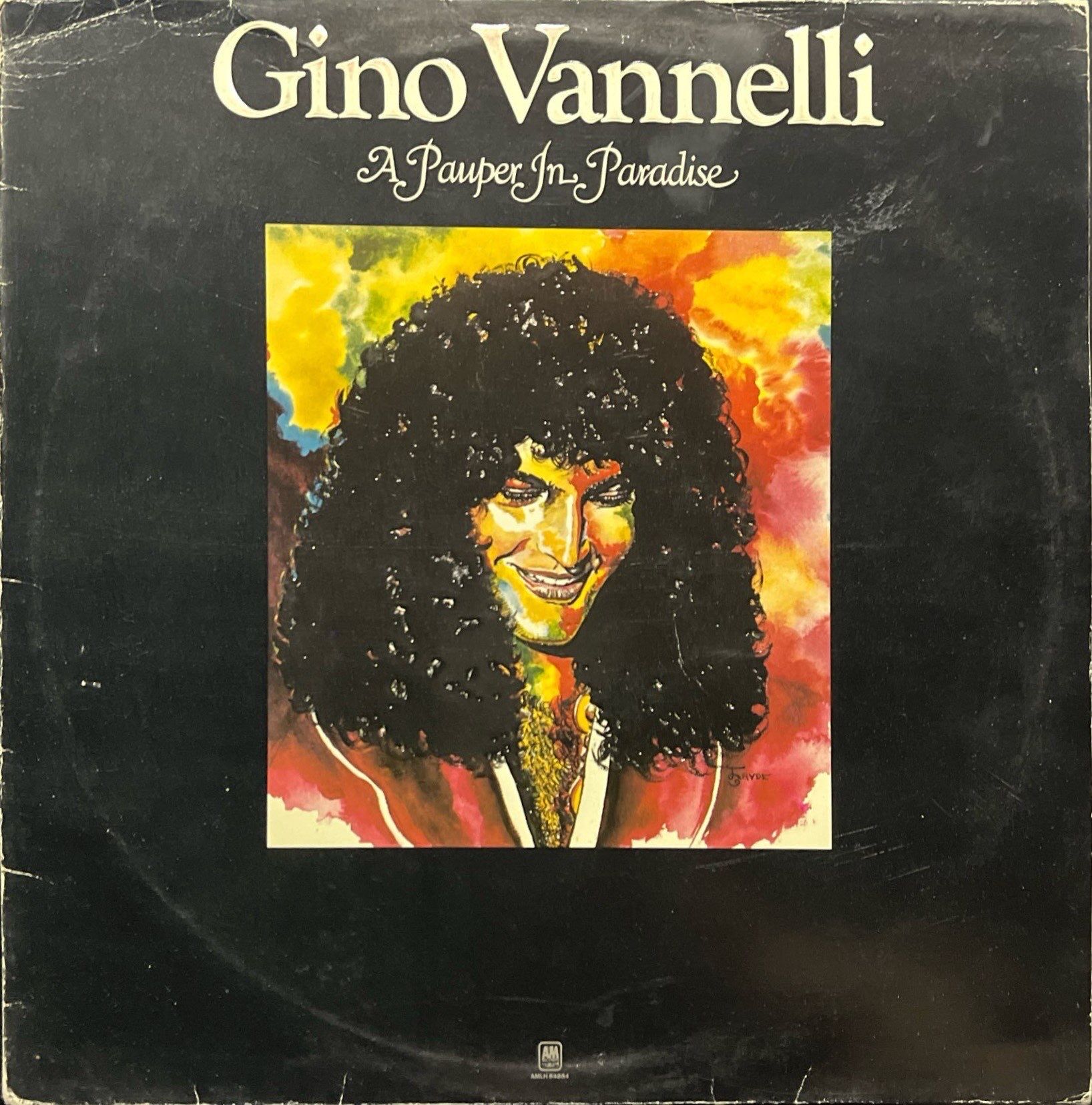 Gino Vannelli A Pauper In Paradise LP Plak