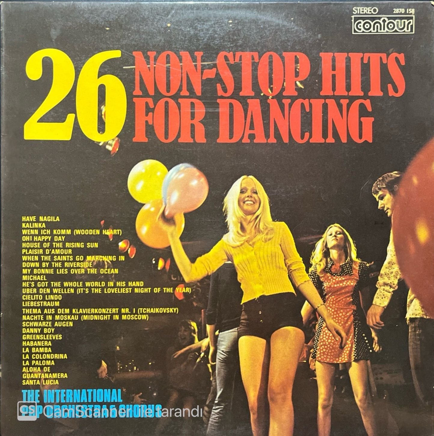 26 Non-Stop Hits For Dancing LP Plak