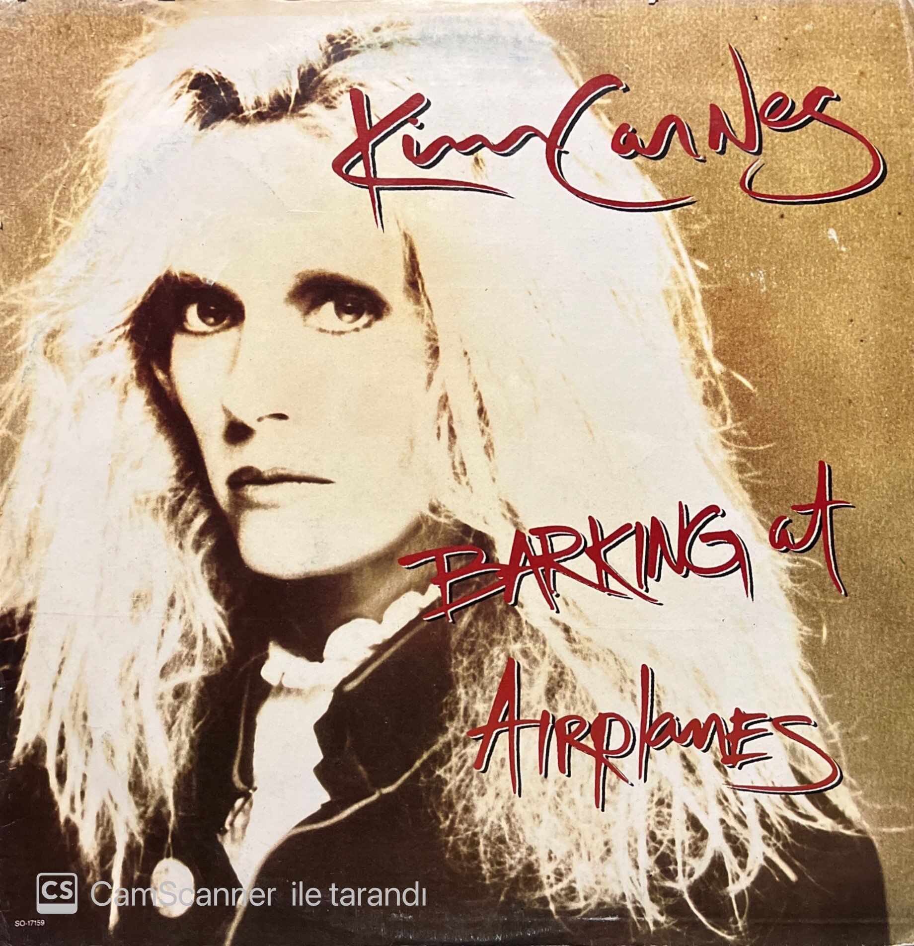Kim Carnes Barking At Airplanes LP Plak