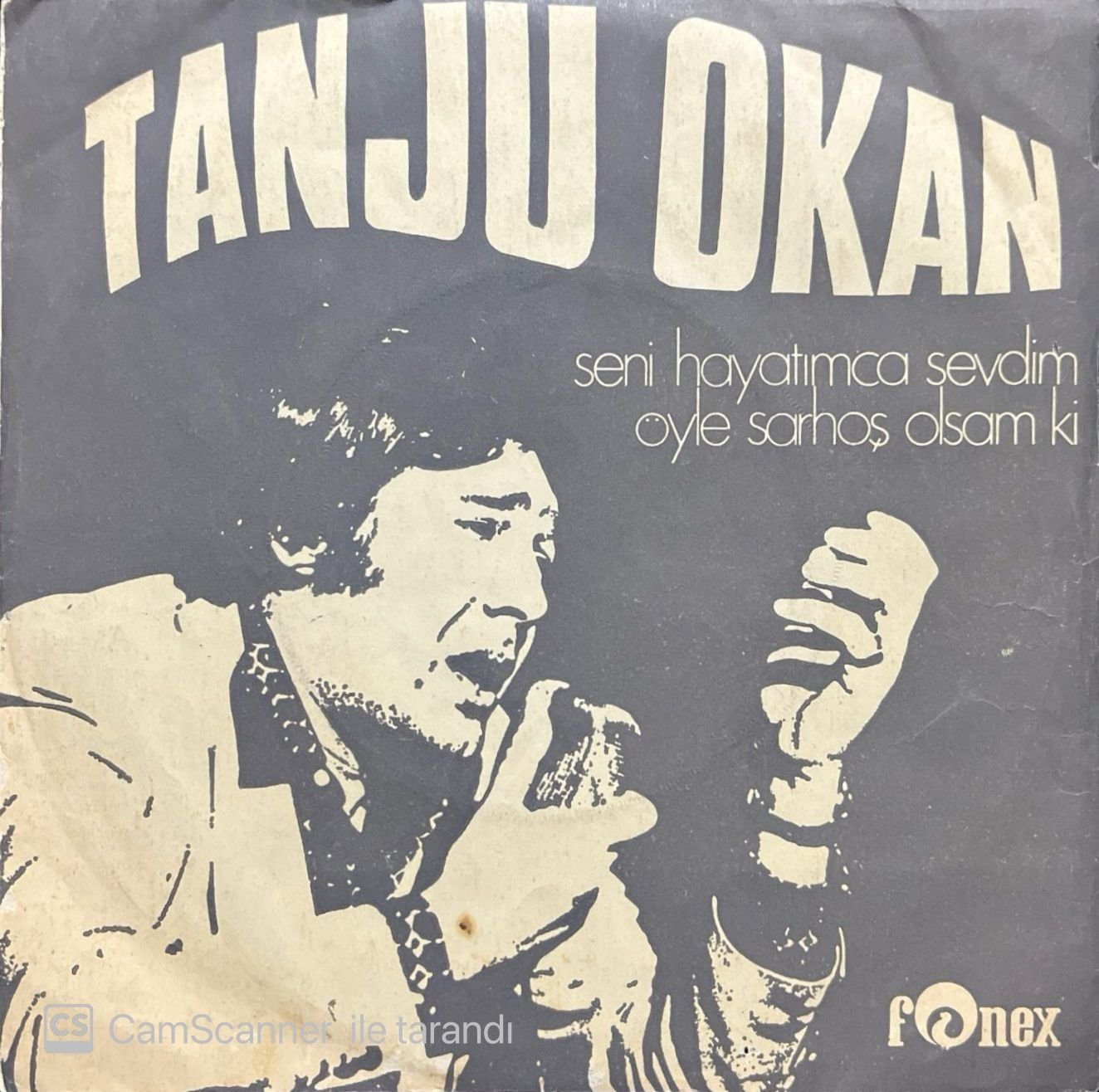 Tanju Okan Öyle Sarhoş Olsam Ki 45lik Plak