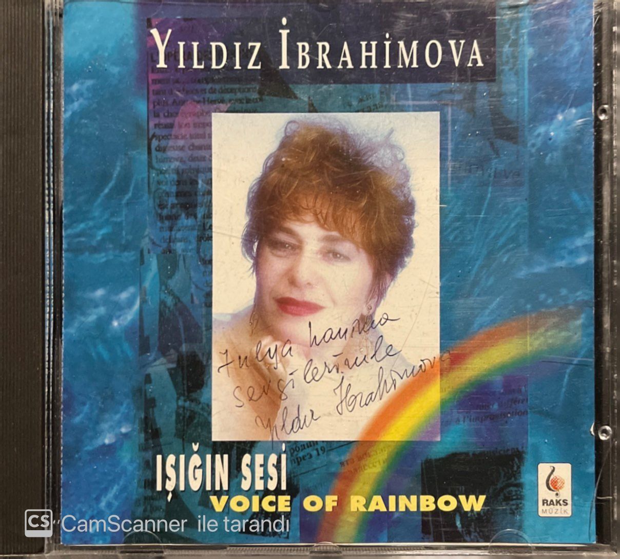 Yıldız İbrahimova Işığın Sesi İmzalı CD