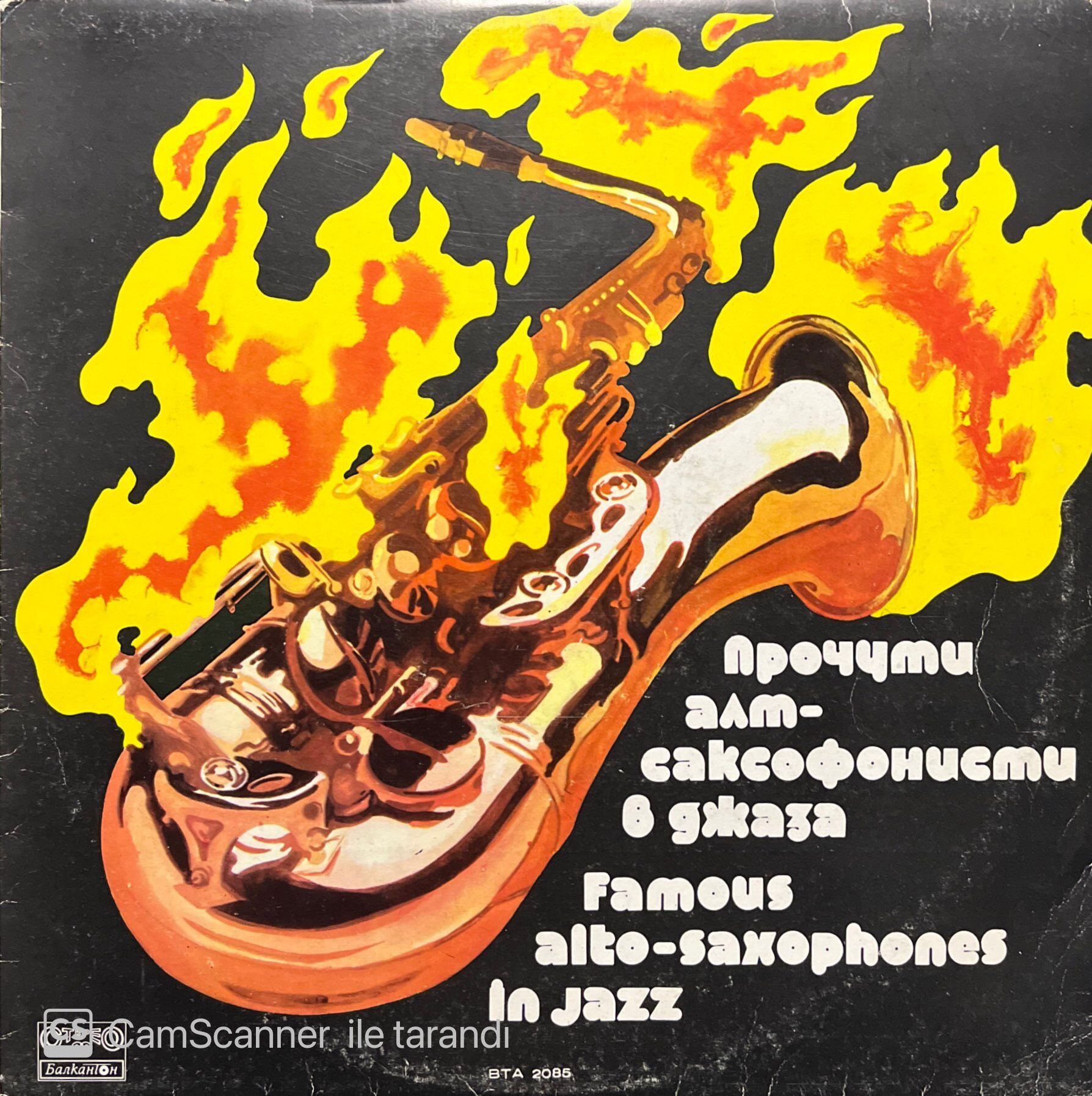 Famous Alto Saxophones In Jazz LP Plak