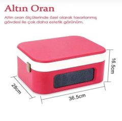 *ÜCRETSİZ KARGO Record Master TT270 Kırmızı Beyaz Pikap Bluetooth Özellikli AT3600 Manyetik Kartuş