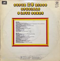 Super 20 Disco Specials & Love Songs LP Plak