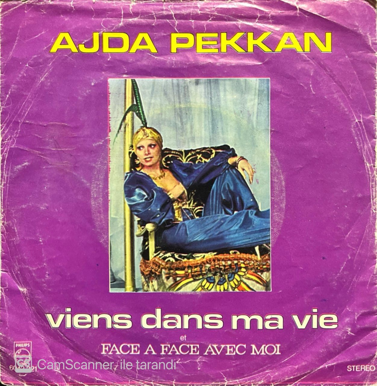 Ajda Pekkan Viens Dans Ma Vİe 45lik Plak