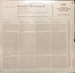 Anton Bruckner Sinfonie Nr. 9 d-moll LP Klasik Plak