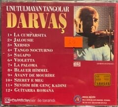 Darvaş Unutulmayan Tangolar Sarı Bandrollü Dönem Nadir CD