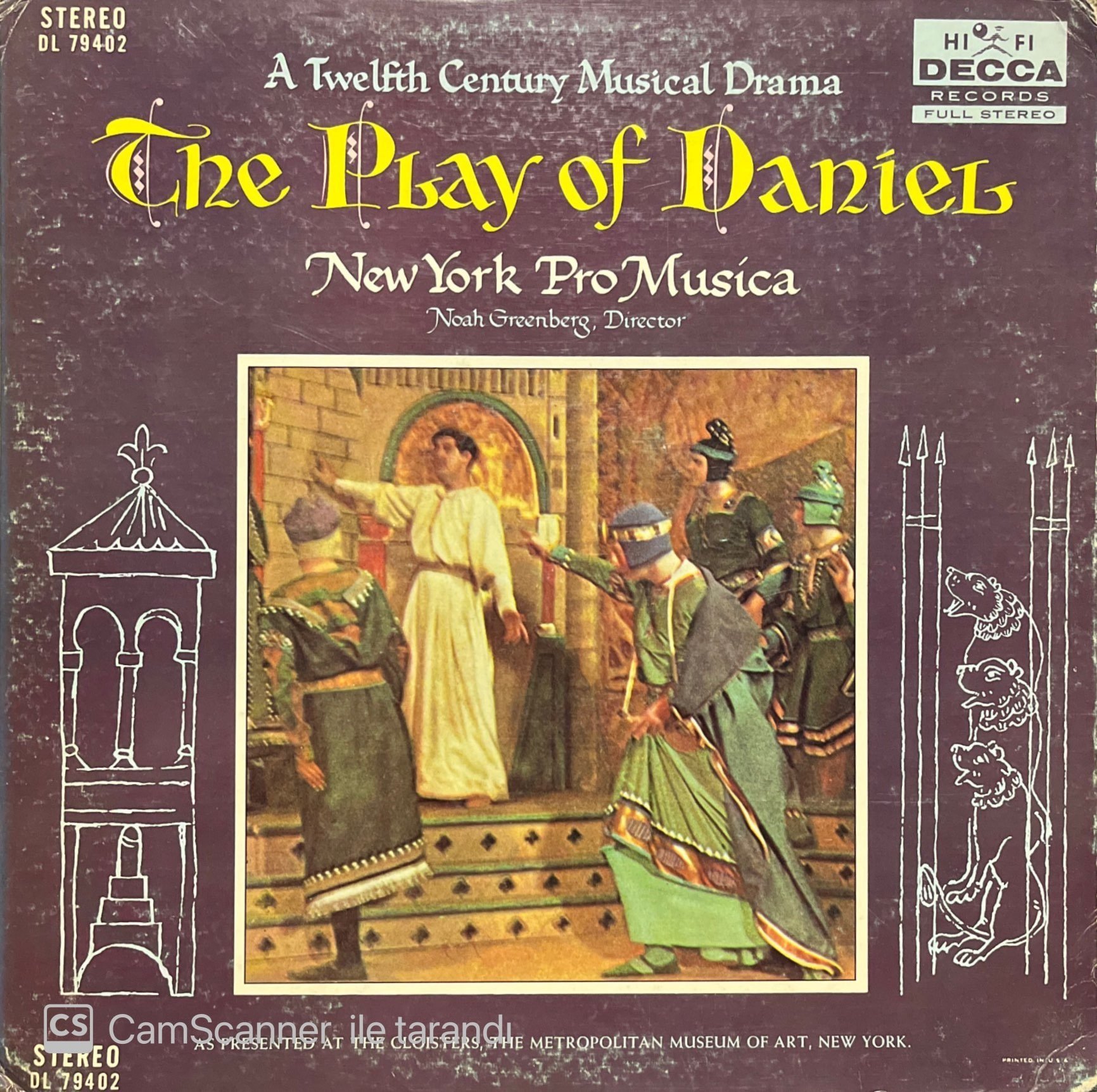 The Play Of Daniel LP Klasik Plak