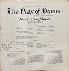 The Play Of Daniel LP Klasik Plak