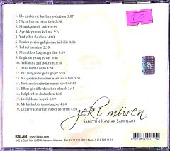 Zeki Müren Sadettin Kaynak Şarkıları CD