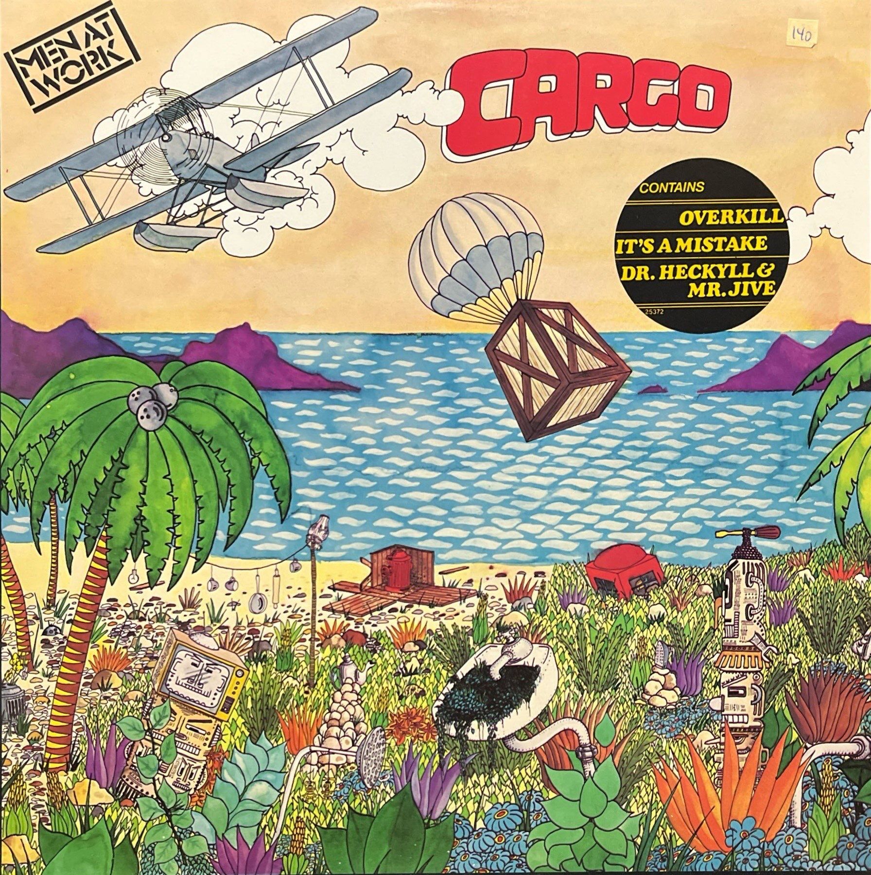 Men At Work Cargo LP Plak