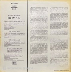 Johan Helmich Roman LP Klasik Plak