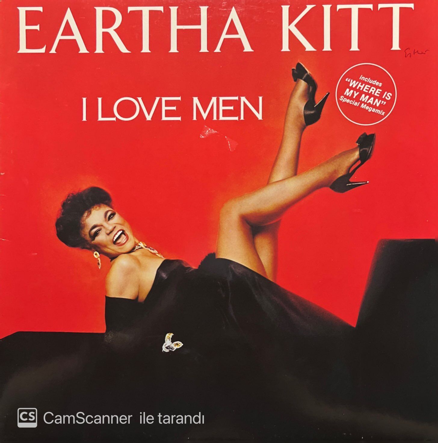 Eartha Kitt I Love Men LP Plak