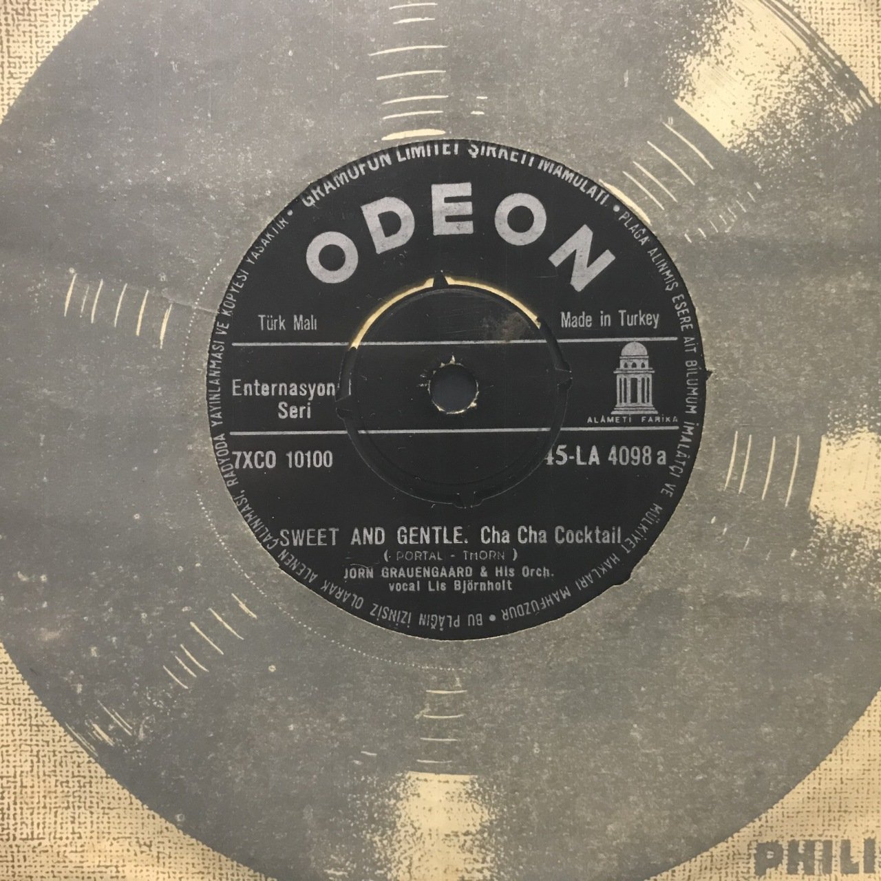 Cha Cha Cocktail Besame Mucho 45lik Plak