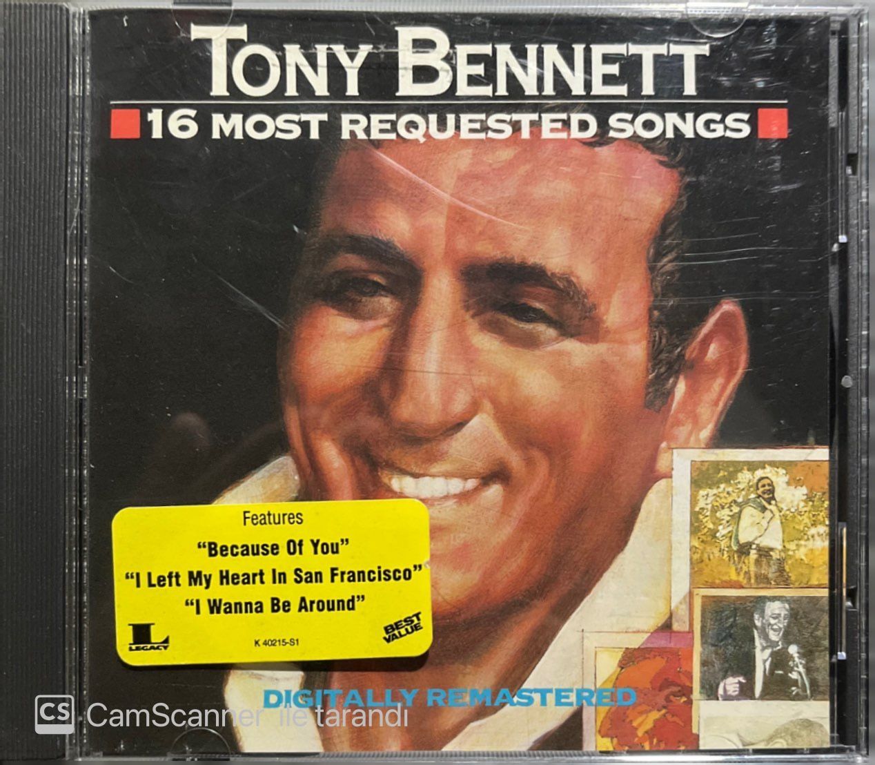 Tony Bennett 16 Most Requested Songs CD