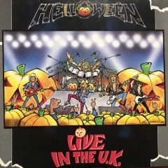 Helloween Live In The U.K. LP Plak