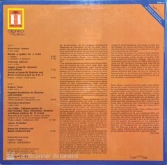 Venezianisches Konzert LP Klasik Plak