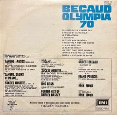 Gilbert Becaud Olympia 70 LP Plak