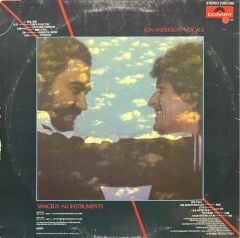 Jon And Vangelis Short Stories LP Plak