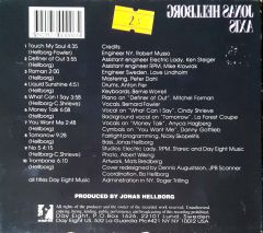 Jonas Hellborg Axis CD