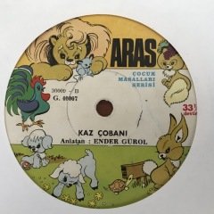 Çocuk Masalları Kaz Çobanı 45lik Plak