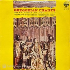 Gregorian Chants Grand Prix Du Disc Volume 2 LP Klasik Plak
