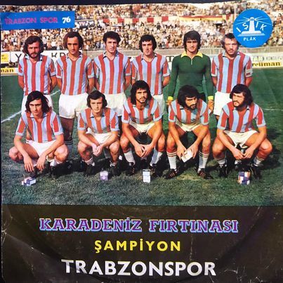 Şampiyon Trabzonspor 45lik Plak