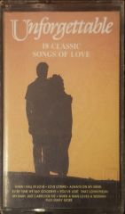 Unforgettable 18 Classic Songs Love Kaset