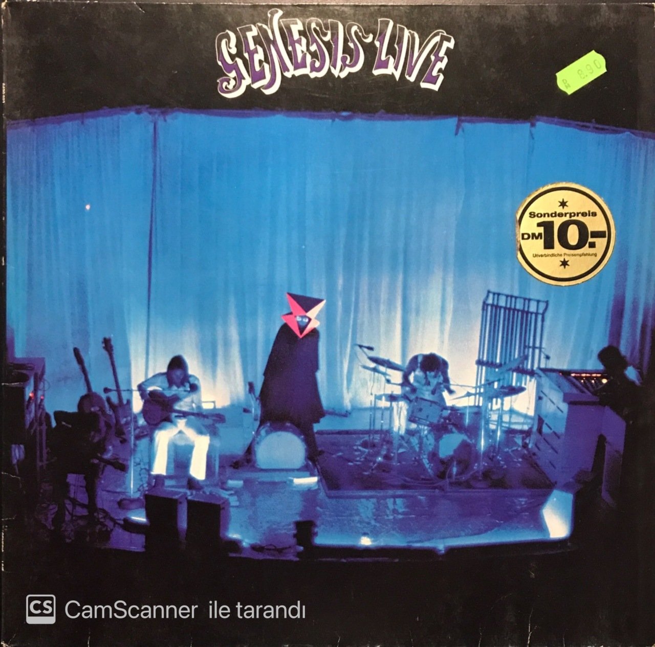 Genesis Live LP Plak