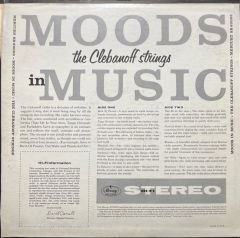 Clebanoff And His Orchestra Moods In Music LP Plak